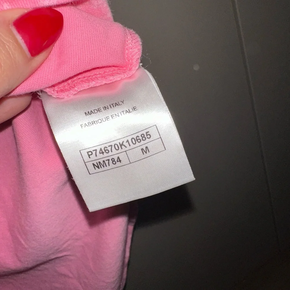 NWOT Chanel Pink T-Shirt Size medium - Picture 4 of 7